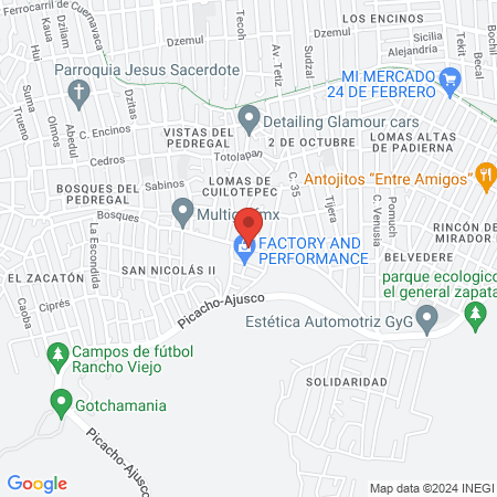 MSA Medicina y Salud Animal map