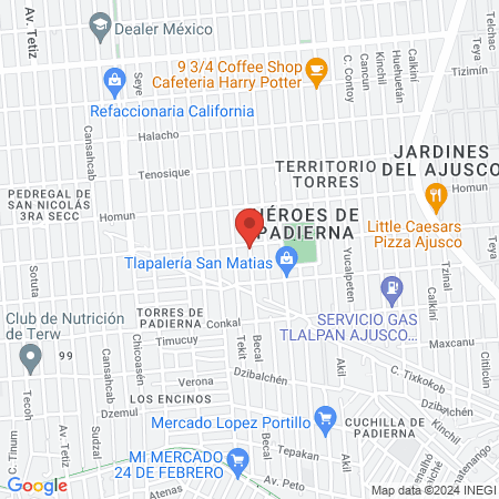 Servicio veterinario y estética-kan map