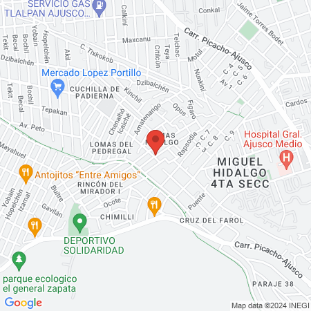 Consultorio Dental Ajusco. map