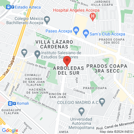 Peluquería viky map