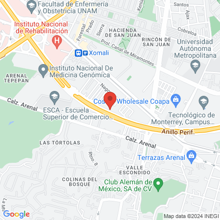 Gimnasios Urbanos 240 map