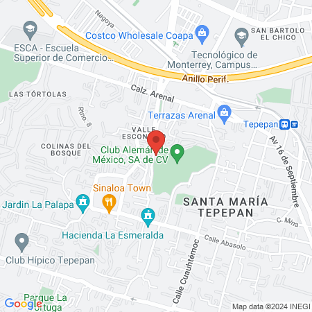 Centro Atlético Mexicano map