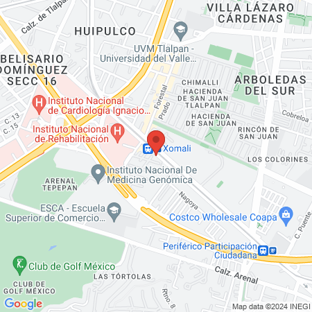 SportHalle Xomali Acrobatics (gimnasia y parkour) map