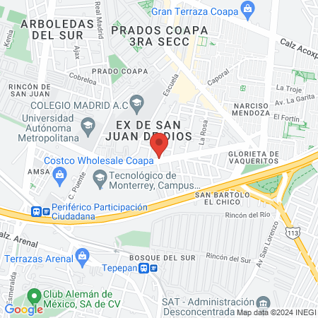 DENTASTIC Soluciones Dentales map