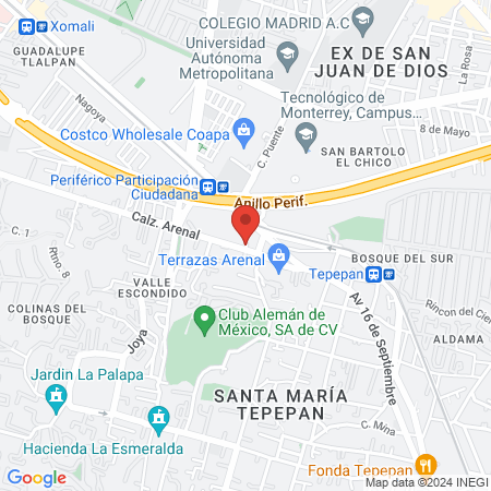 ORIENTACION MEDICA GRATUITA map