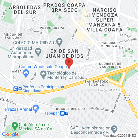 Dr. Leonardo A. Estrada Sosa map