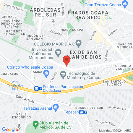 La Huella Servicios Veterinarios map