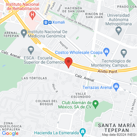 Clínica Dr. Aguilar y Gonzalez map