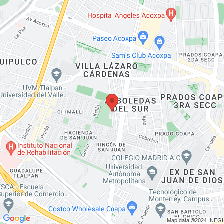 Servicio Veterinario Especializado map