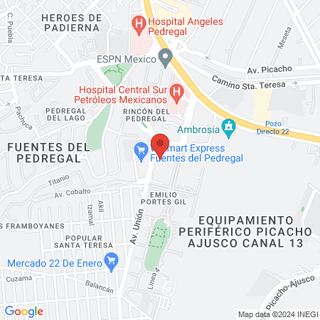 Odontología estética y cosmética dental. map