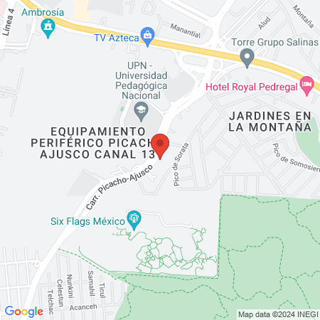 Justesa Imagen Mexicana map