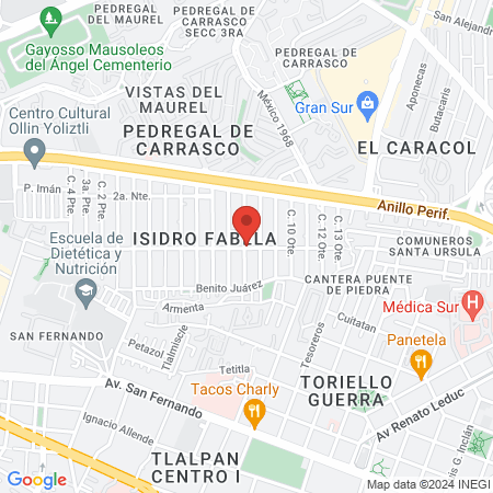 CONSULTORIO MEDICO map