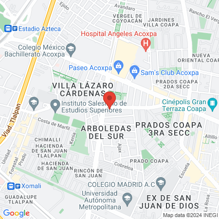 Bamboo Salón / Academia de Belleza map