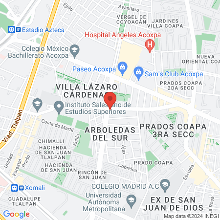Consultorio Dental Del Valle map