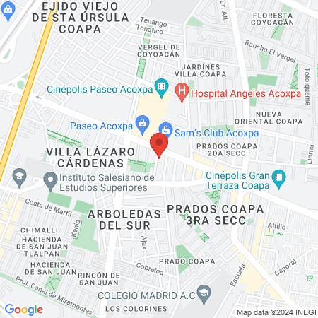 Consultorio Dental map