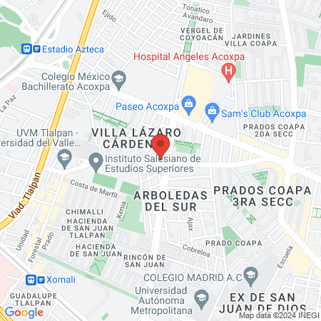 Dra. Verónica Julieta Castillo G map