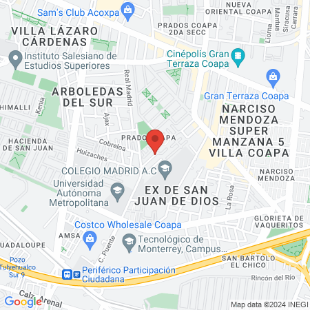 Unidad de Cirugia Ambulatoria map