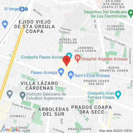 Dr. Ricardo Alfonso Sandoval Padilla map