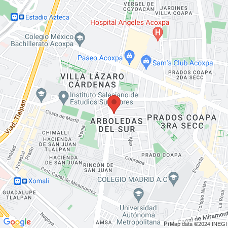 Arboledas Clínica y Estética Veterinaria map