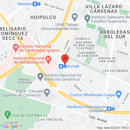 Dr. Juan Carlos García Rodríguez, Dermatólogo map