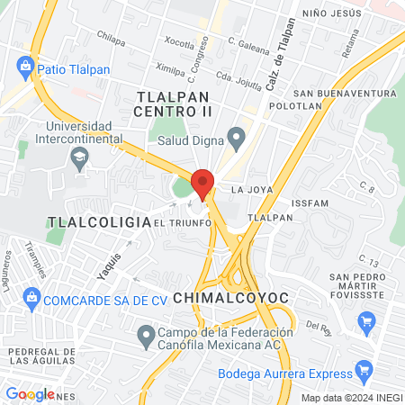 CENTRO DEPORTIVO LA JOYA map