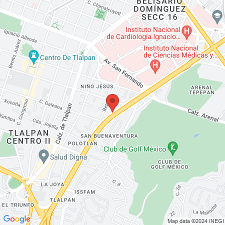 HOSPITAL VETERINARIO del SUR map