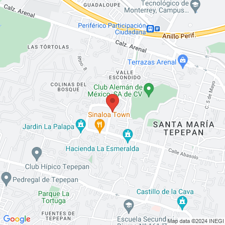 Consultorio Veterinario map