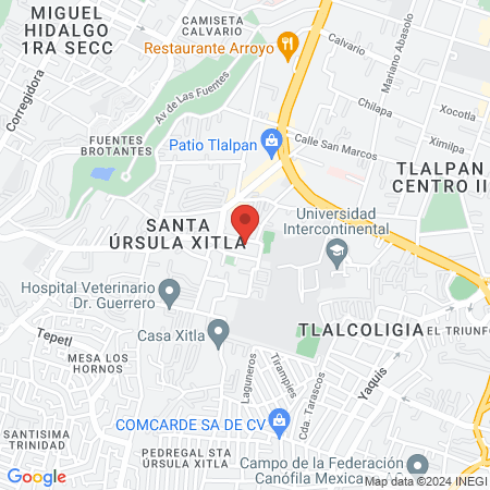 Estética Art Nails map