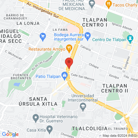 CENESSPA SANTA ÚRSULA map