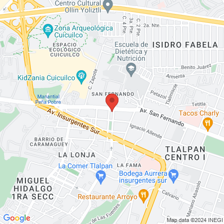 Mundo Dental Kids - San Fernando map