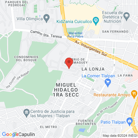 Campuzano Fernandez Manuel Dr map