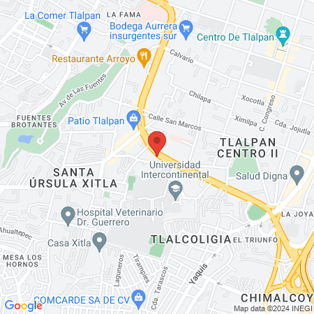 Mx Brackets Tlalpan map