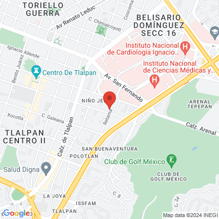 Consultorio Dental Dra Elizabeth González map