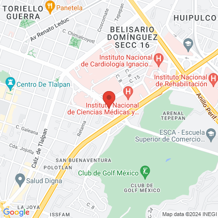 SNTSA Sección 83 map