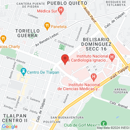 Hospital De Especialidades map