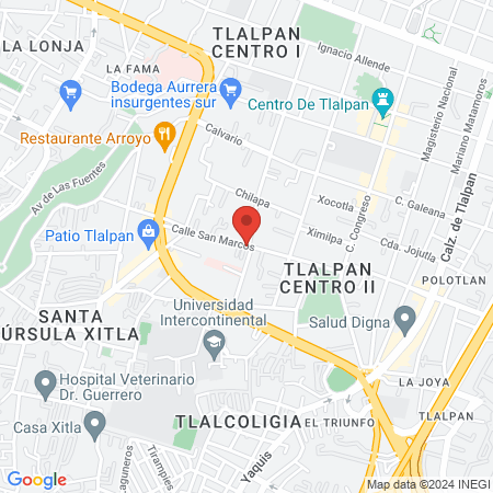 Veterinaria San Marcos map