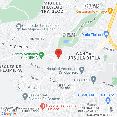 Ocean Pole Sport map