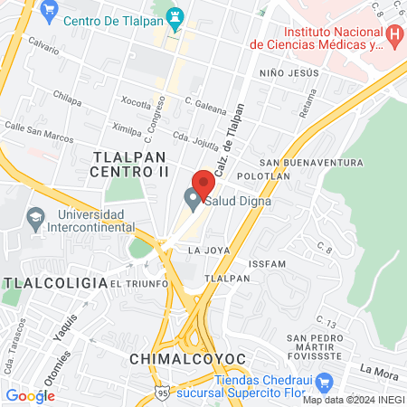 Servicios Integrales de Terapia Respiratoria map