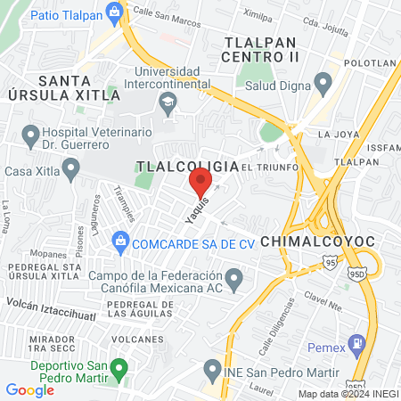 Veterinaria Atropos map