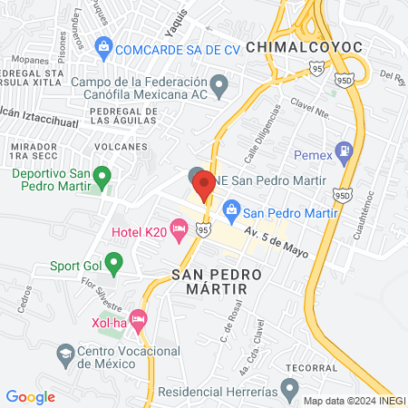 Centro Dental San Pedro map