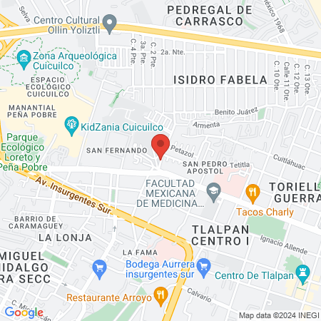 Estética de Gina map