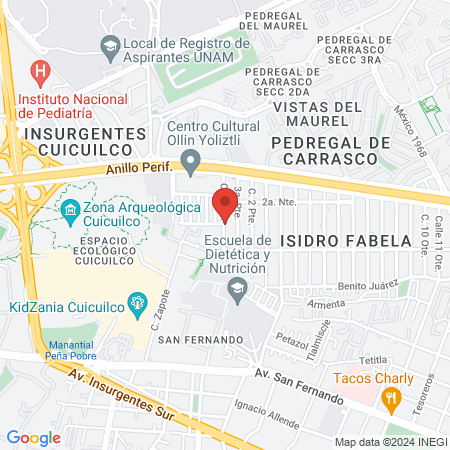 Cirujana Dentista map