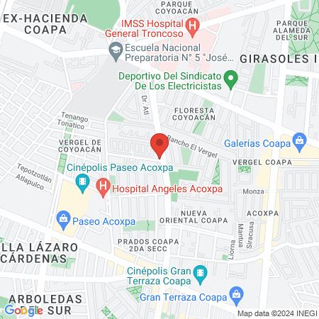 Ortodoncia y Ortopedia Maxilar map