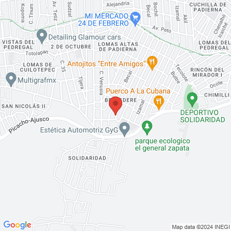 ESTETICA YOLANDA map