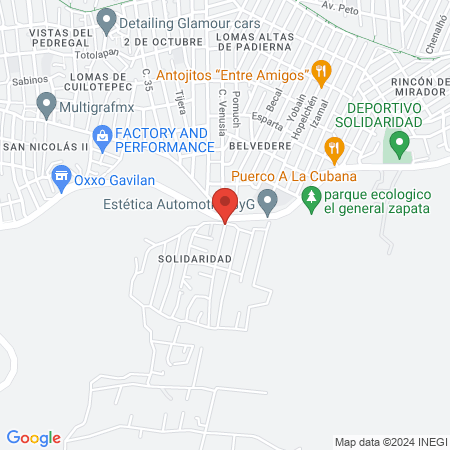 Arte Yeyetzi Nails map