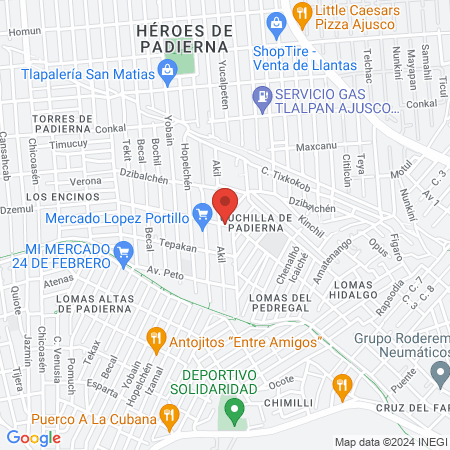 Carlos Barber Shopp map