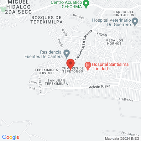 Estetica Unisex TREJO map