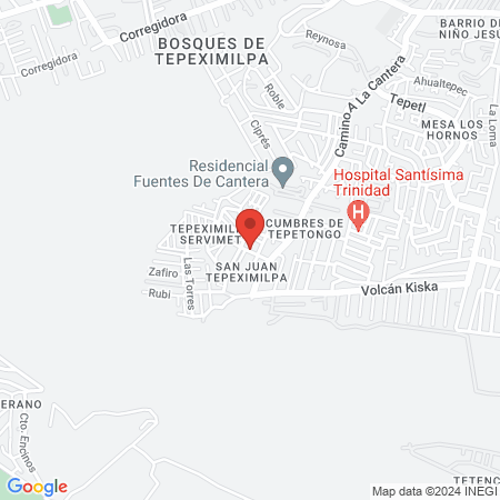 Odontologia Integral Dra. Adriana Mortero Chávez map