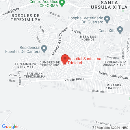 Otorrinolaringología - Dr. Gutiérrez map