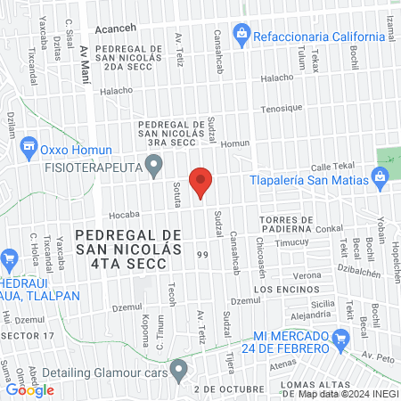 CONSULTORIO MEDICO QUIRURGICO DR. MONTEJANO map